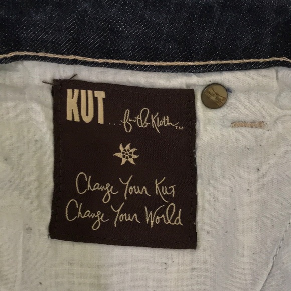 🌞 Kut From The Kloth Denim Shorts Dark Wash 6 - Picture 7 of 14